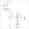 Светильник настенный 4312/5WL Odeon Light Белый