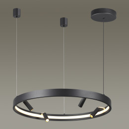 Светильник подвесной 4317/58L Odeon Light Черный