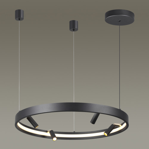Светильник подвесной 4317/58L Odeon Light Черный