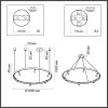 Светильник подвесной 4317/93L Odeon Light Черный