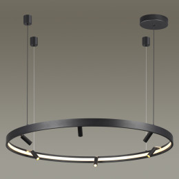 Светильник подвесной 4317/93L Odeon Light Черный
