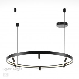 Светильник подвесной 4317/93L Odeon Light Черный