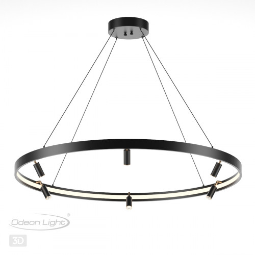 Светильник подвесной 4317/93L Odeon Light Черный