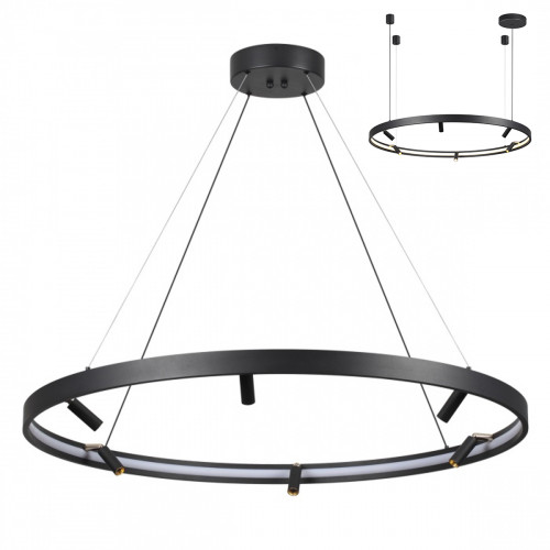 Светильник подвесной 4317/93L Odeon Light Черный