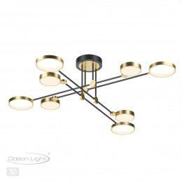 Светильник потолочный 4320/75CL Odeon Light Черный, античная бронза