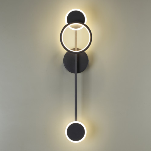 Светильник настенный 4322/16WL Odeon Light Черный