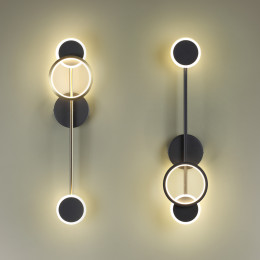 Светильник настенный 4322/16WL Odeon Light Черный