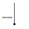 Светильник настенный 4335/12WLP Odeon Light Черный