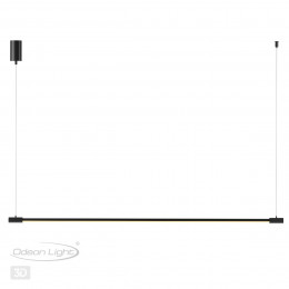 Светильник подвесной 4335/9L Odeon Light Черный