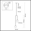 Светильник потолочный 4340/2 Odeon Light Черный