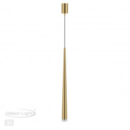 Светильник подвесной 4352/5L Odeon Light Античная бронза, латунь
