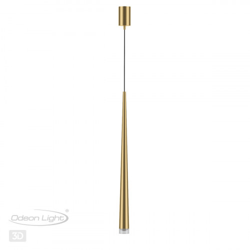 Светильник подвесной 4352/5L Odeon Light Античная бронза, латунь