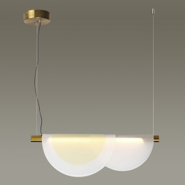 Светильник подвесной 4358/20L Odeon Light Античная бронза, латунь