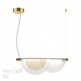 Светильник подвесной 4358/20L Odeon Light Античная бронза, латунь