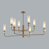 Люстра 4359/8 Odeon Light Латунь