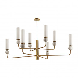Люстра 4359/8 Odeon Light Латунь
