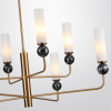 Люстра 4361/8 Odeon Light Латунь