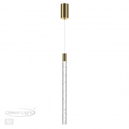 Светильник подвесной 4369/5L Odeon Light Золотой
