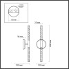 Светильник настенный 4370/10WL Odeon Light Хром
