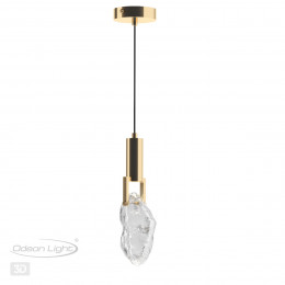 Светильник подвесной 4372/5L Odeon Light Античная бронза, латунь