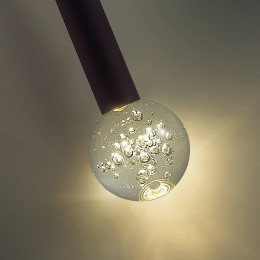 Светильник подвесной 4373/3LA Odeon Light Черный