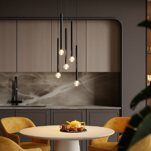 Светильник подвесной 4373/3LA Odeon Light Черный