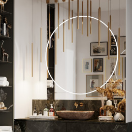 Светильник подвесной 4374/3L Odeon Light Золотой