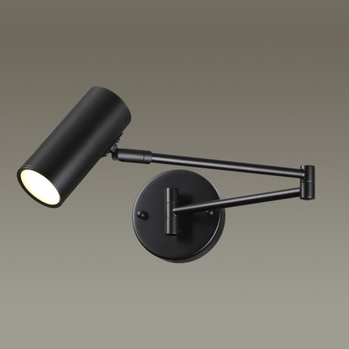 Светильник настенный 4376/1W Odeon Light Черный