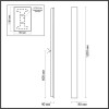 Светильник настенный 4379/29WL Odeon Light Черный