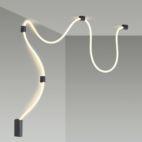 Светильник настенно-потолочный 4391/30CL Odeon Light Черный
