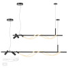 Светильник подвесной 4391/30L Odeon Light Черный