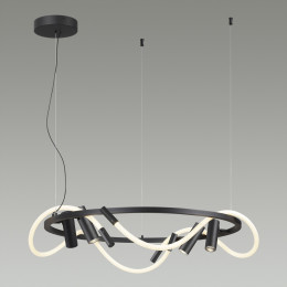 Светильник подвесной 4391/55L Odeon Light Черный