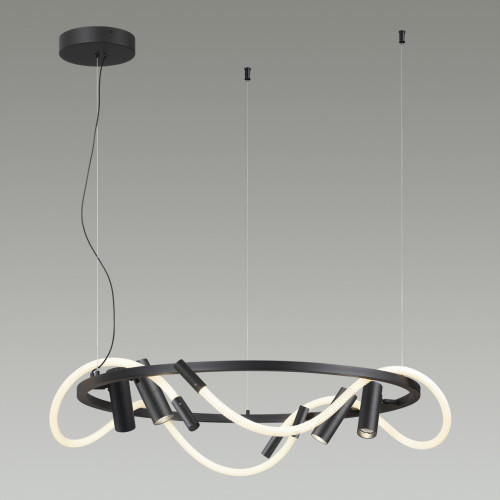 Светильник подвесной 4391/55L Odeon Light Черный