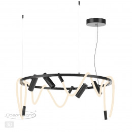 Светильник подвесной 4391/55L Odeon Light Черный