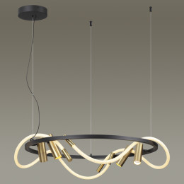 Светильник подвесной 4397/55L Odeon Light Черный