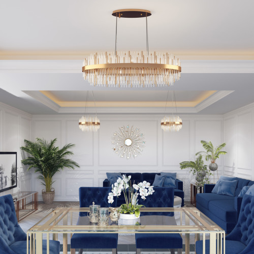 Люстра 4639/8 Odeon Light Золотой