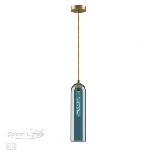 Светильник подвесной 4641/1 Odeon Light Золотой