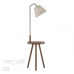 Торшер 4666/1F Odeon Light Коричневый