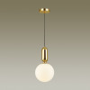 Светильник подвесной 4669/1 Odeon Light Золотой