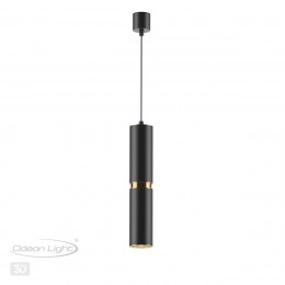 Светильник подвесной 4742/5L Odeon Light Черный