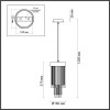 Светильник подвесной 4788/1 Odeon Light Золотой