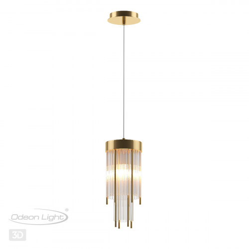 Светильник подвесной 4788/1 Odeon Light Золотой