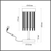 Лампа настольная 4788/2T Odeon Light Золотой