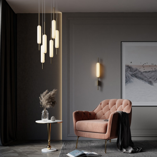 Светильник настенный 4794/12WL Odeon Light Бронзовый