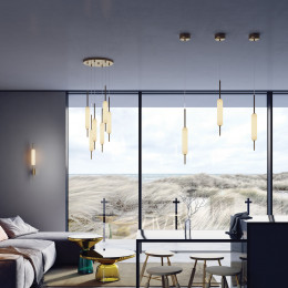Светильник подвесной 4794/72L Odeon Light Бронзовый