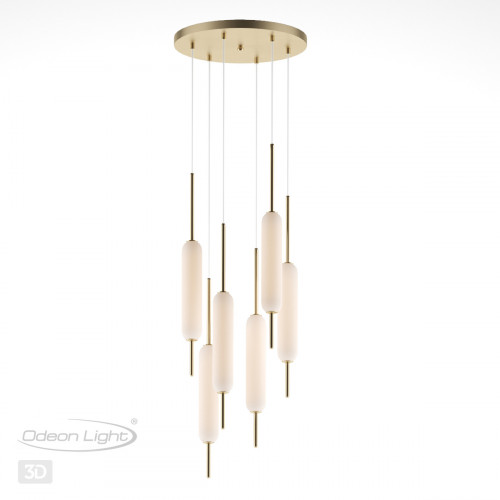 Светильник подвесной 4794/72L Odeon Light Бронзовый