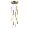 Светильник подвесной 4794/72L Odeon Light Бронзовый