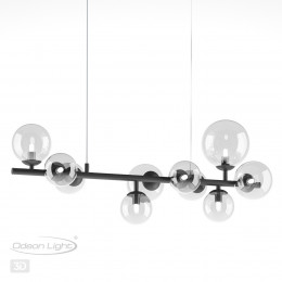 Люстра 4818/10 Odeon Light Черный