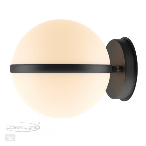 Светильник настенный 4832/1W Odeon Light Черный