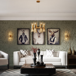 Светильник настенный 4839/2W Odeon Light Золотой
